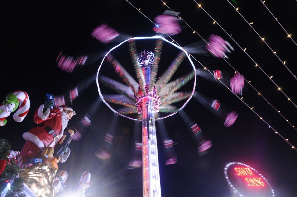 パリのマルシェドノエルのアトラクション