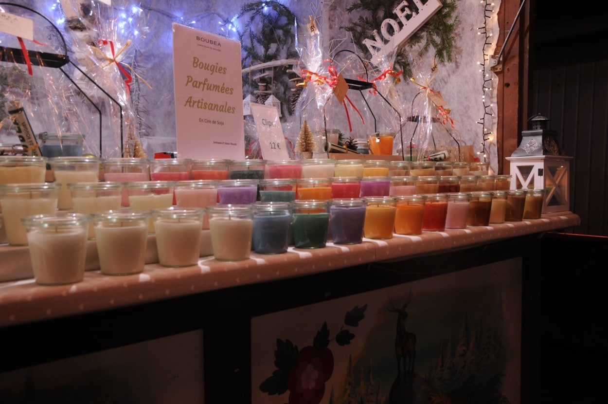 メッスのマルシェドノエルの屋台