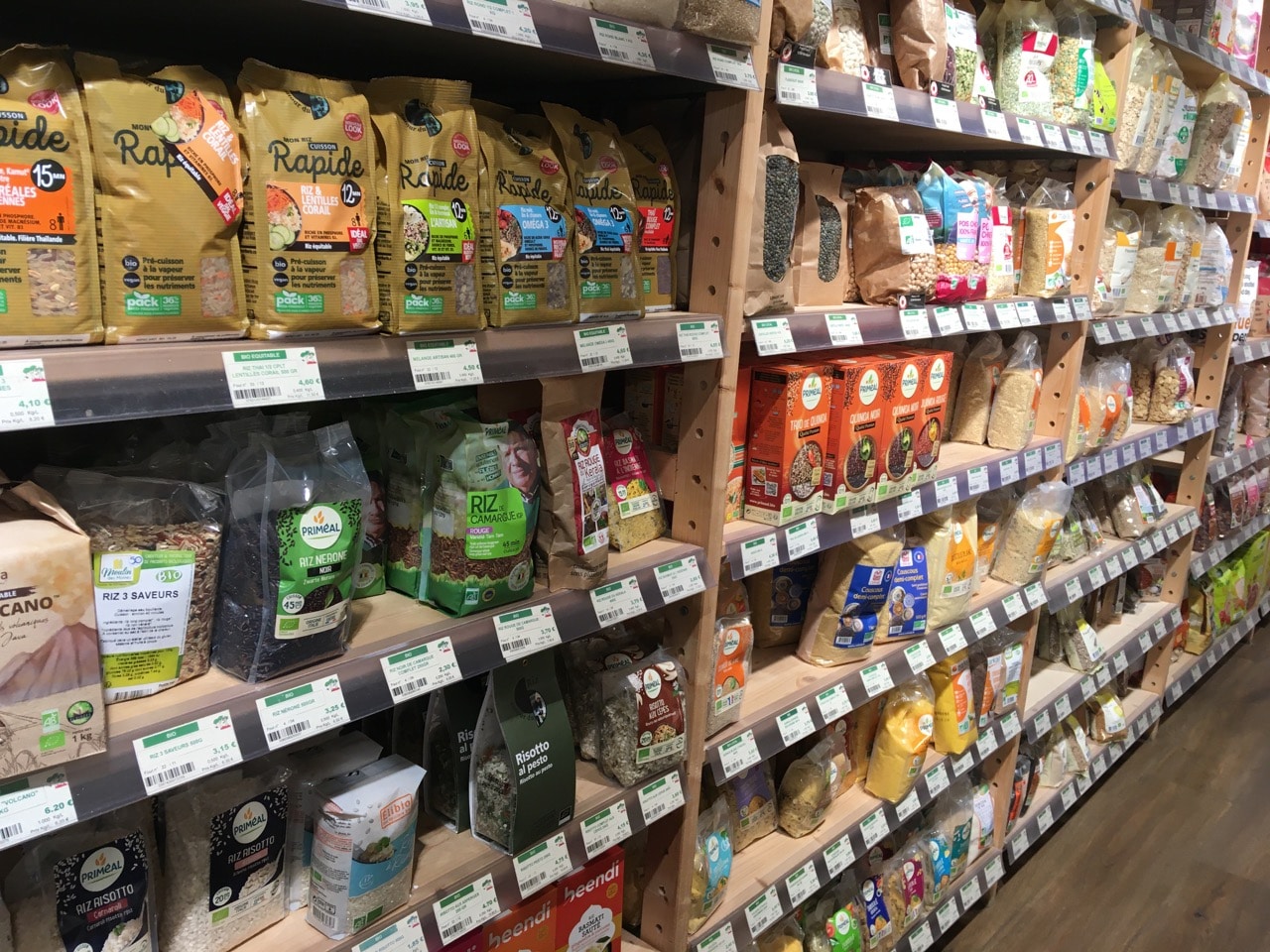 フランスのオーガニックスーパー