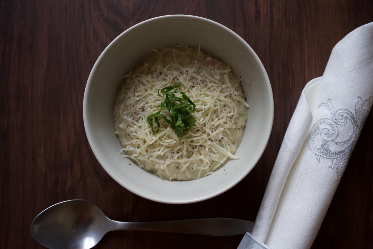 オートミールスープ