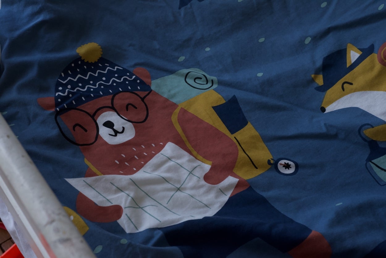 La Redoute(ラルドゥート)布団カバー フランス 定価3.3万 リネン