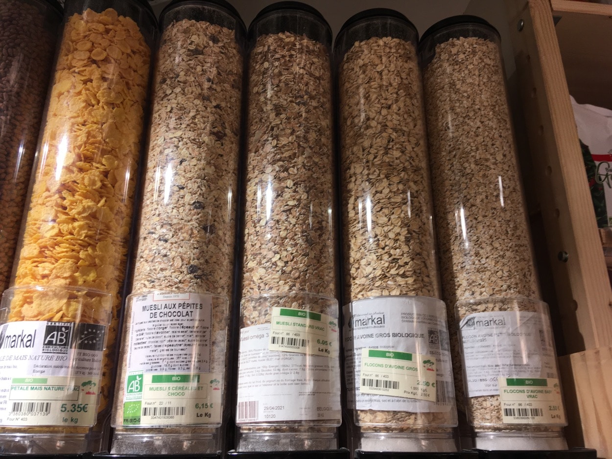 フランスで売られているオートミール