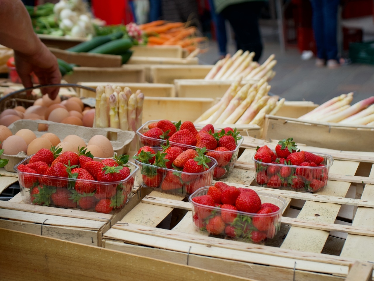 フランスのマルシェ