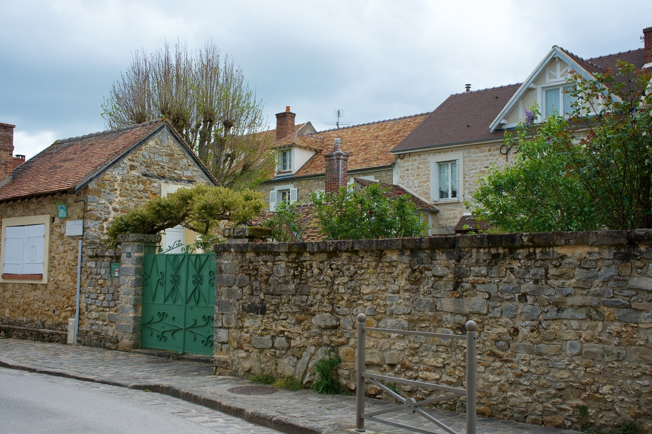 フランスの一軒家